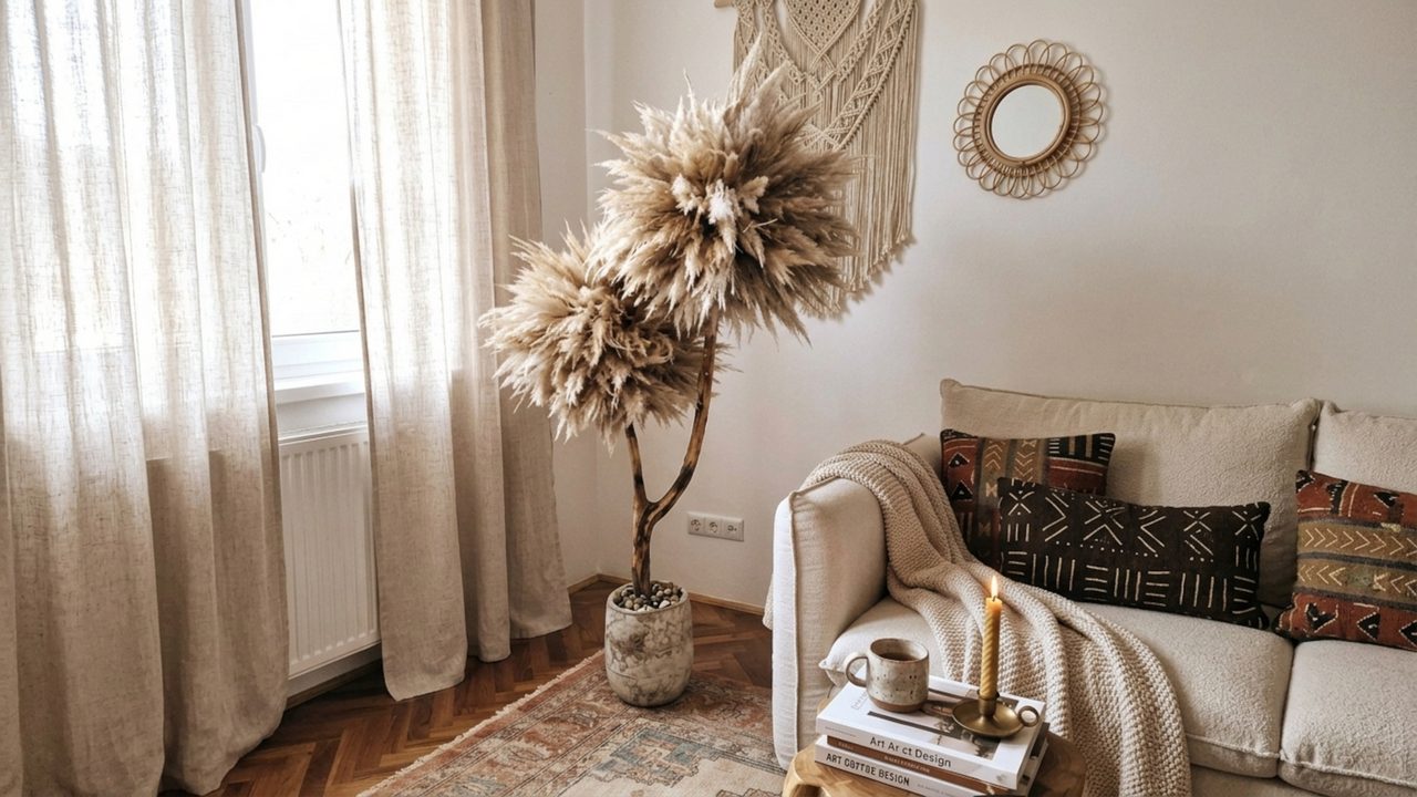 Pampas living room